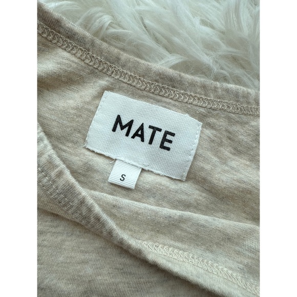 Mate The Label | Cotton Layering Tank | Heather Oat | Small - Picture 3 of 3